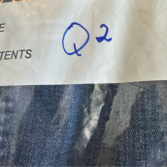 SPANX Jeans Size‎ XL Blue Pull On Denim Skinny Jeans Stretchy Compression - Picture 11 of 11